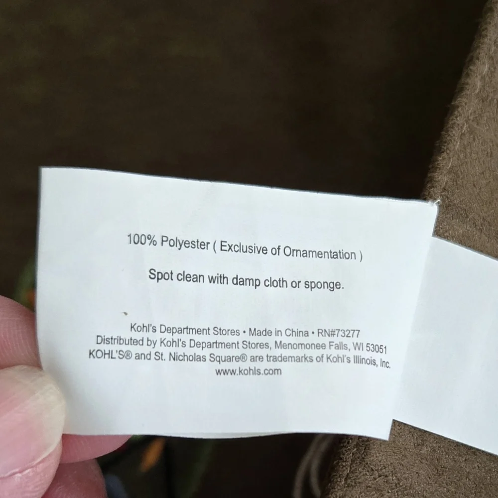 St. Nicholas Square Set Of 4 Western Christmas Placemats Cowboy Snowman - Picture 7 of 7